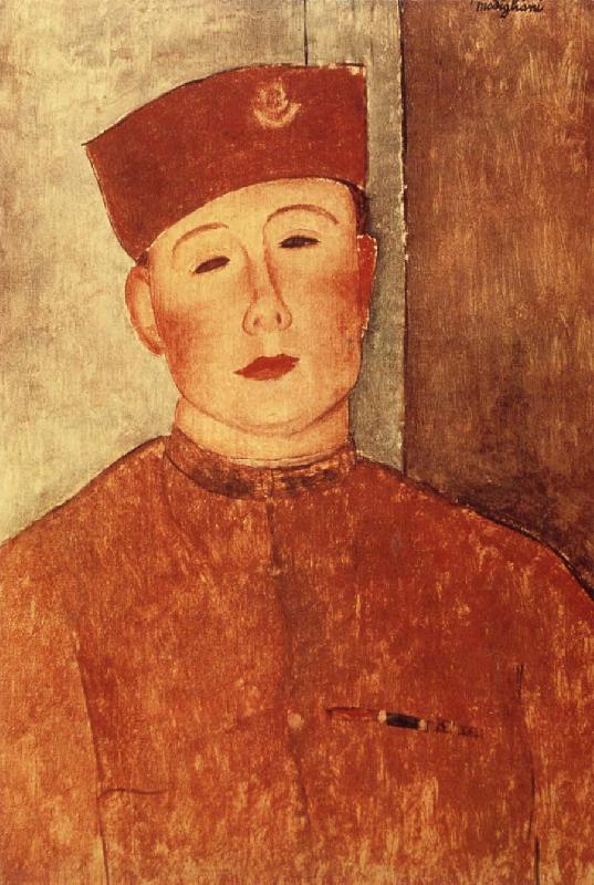 Amedeo Modigliani Le Zouave